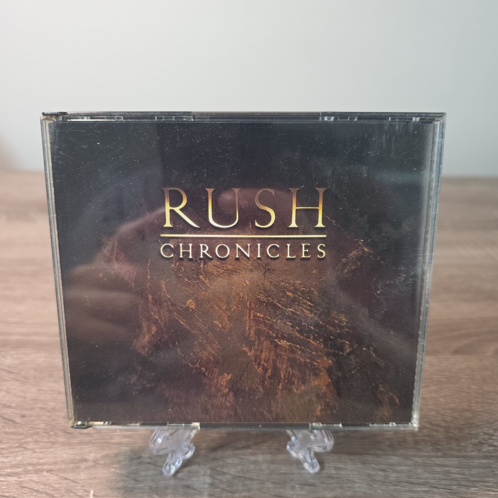 Rush Chronicles 2-CD Compilation Album 1990 Progressive Rock Greatest Hits CD
